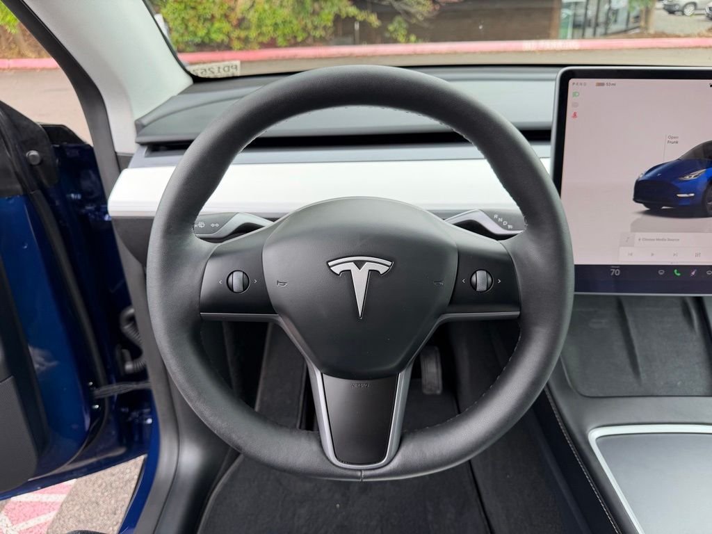 Used 2025 Deep Blue Metallic Tesla Long Range image 19