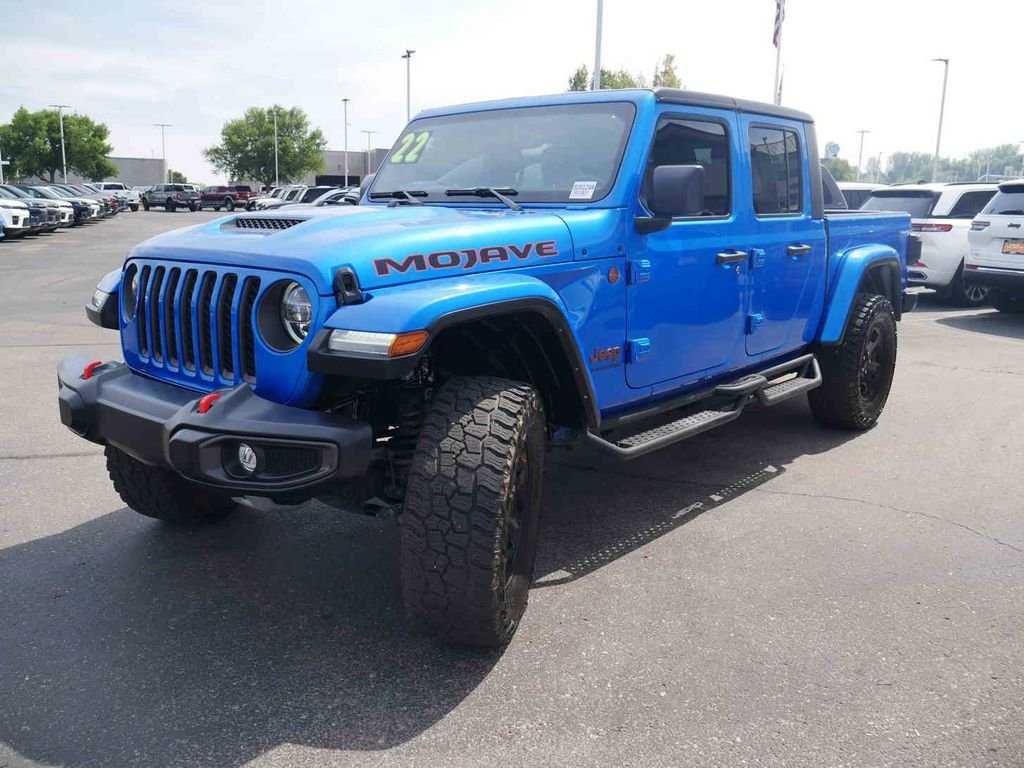 Used 2022 Blue Jeep Mojave image 4