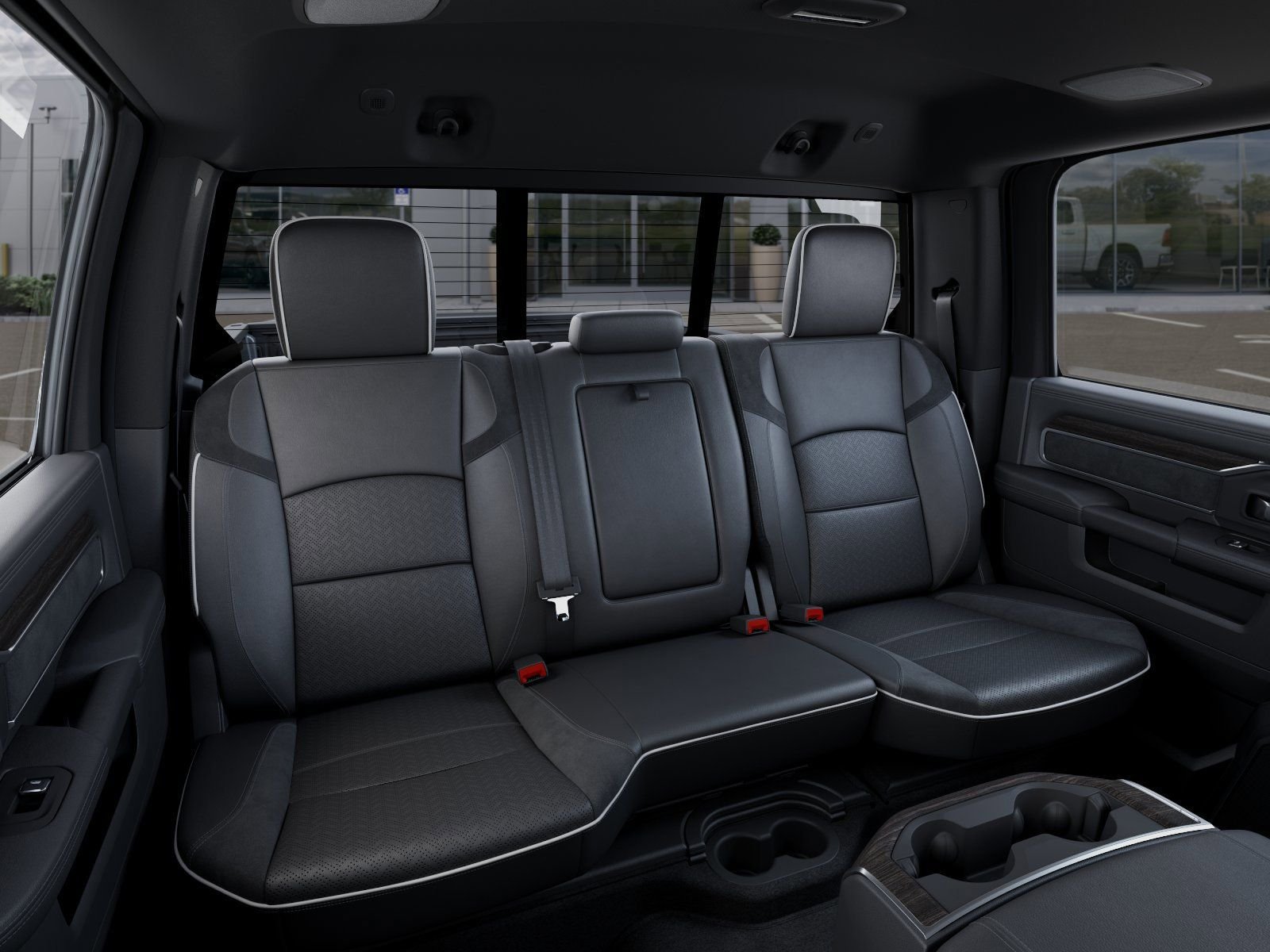New 2026 Ceramic Gray Clear-Coat Exterior Paint RAM Laramie image 15