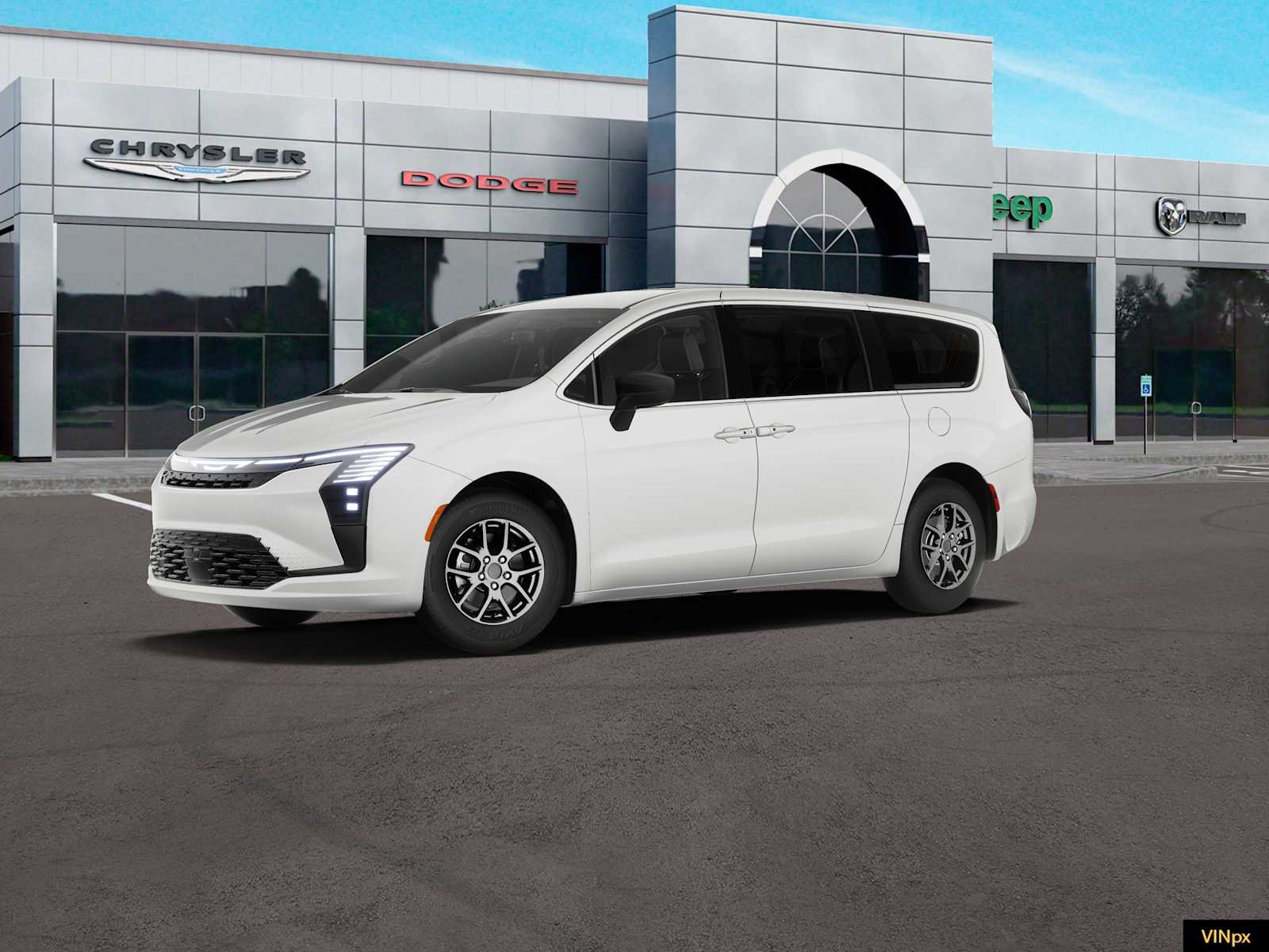 New 2027 Bright White Clear-Coat Exterior Paint Chrysler Select image 2
