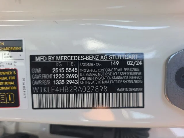 Used 2024 Polar White Mercedes-Benz E 350 image 34