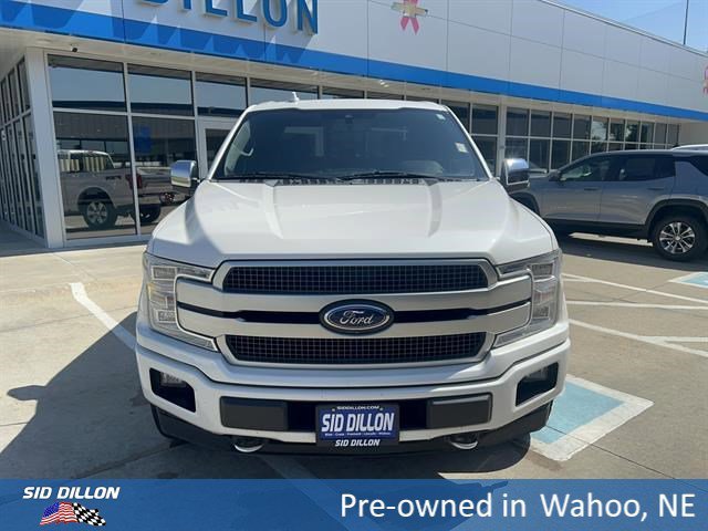 Used 2018 White Platinum Metallic Tri-Coat Ford Platinum image 8