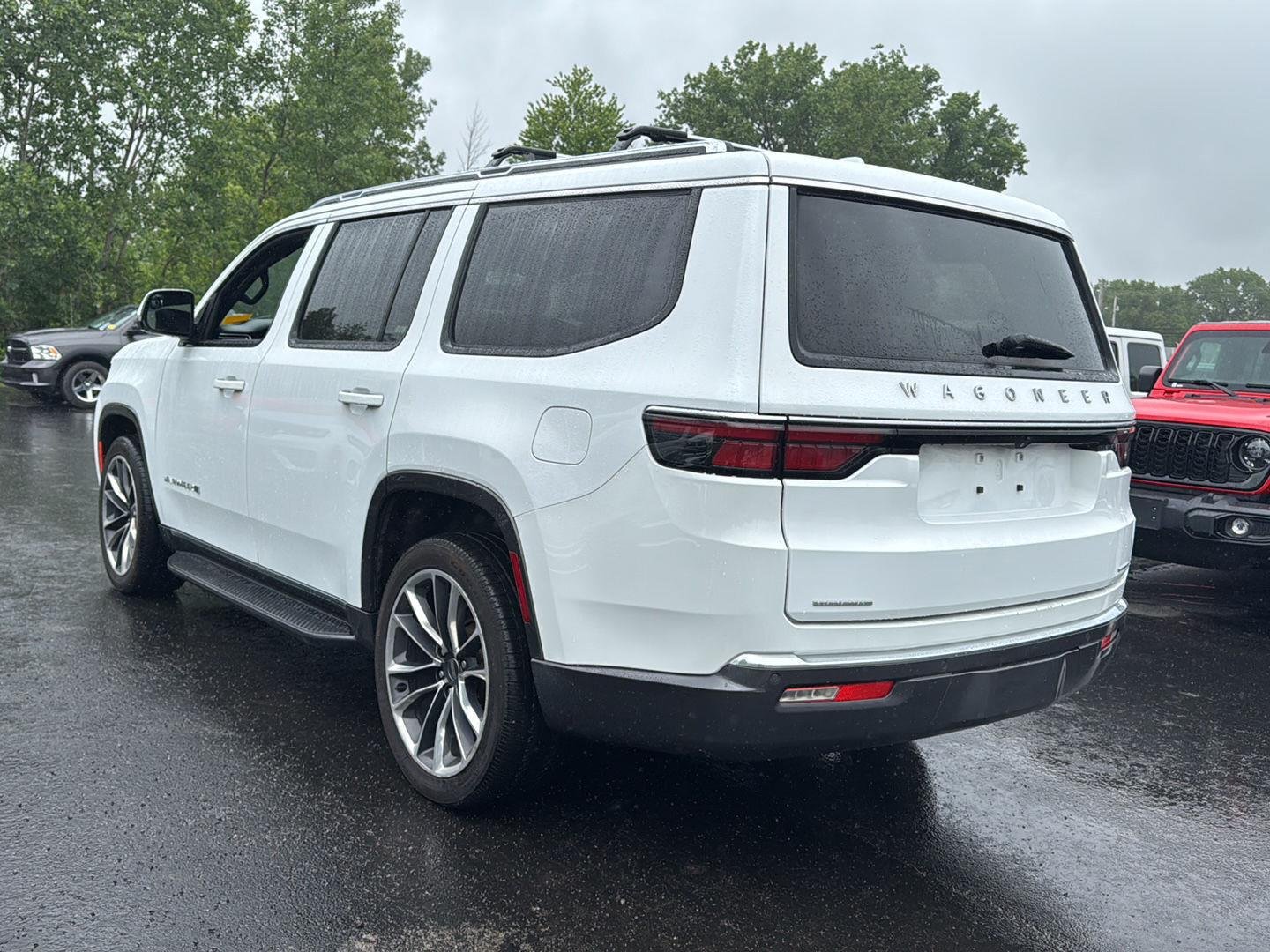 Used 2022 Bright White Clearcoat Jeep Series II image 6