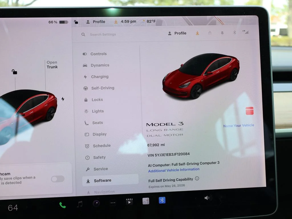 Used 2018 Red Tesla Long Range image 35