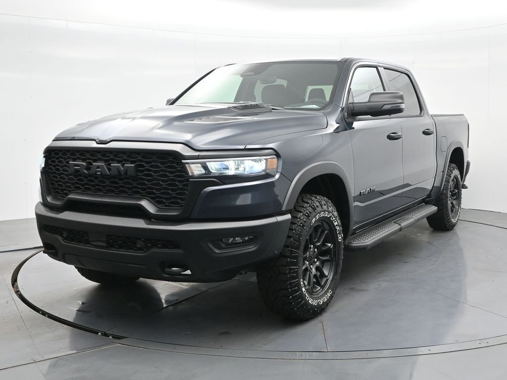 New 2026 Forged Blue Metallic Exterior Paint RAM Rebel image 1