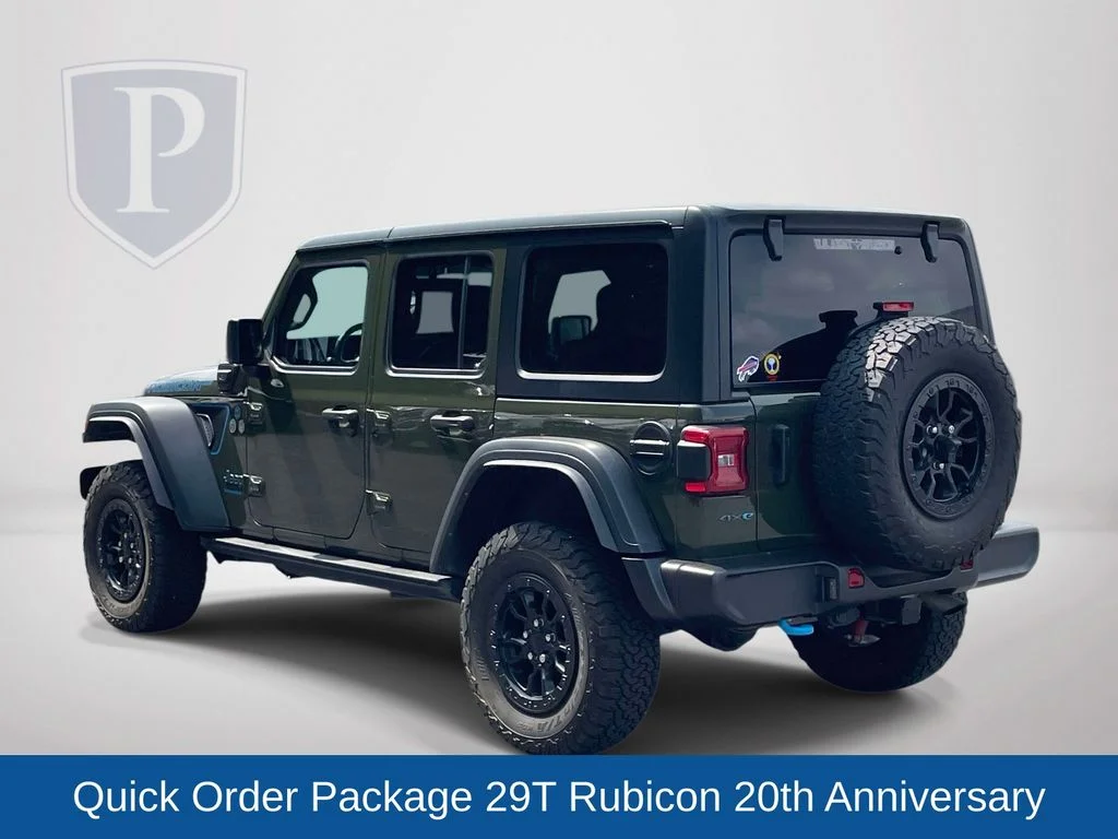 Used 2023 Green Jeep Rubicon 20th Anniversary Edition 4xe image 7