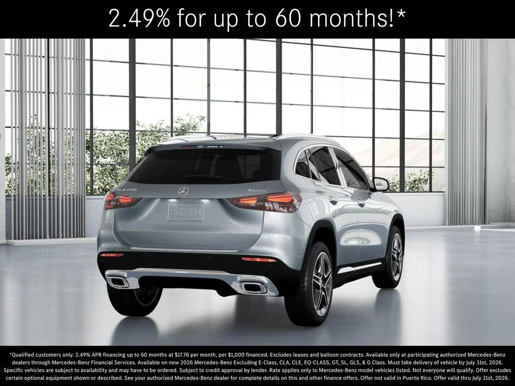 New 2026 Cirrus Silver Metallic Mercedes-Benz GLA 250 image 23