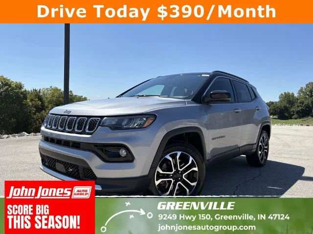 Pre-Owned 2024 Jeep Compass Limited 4WD 4D Sport Utility