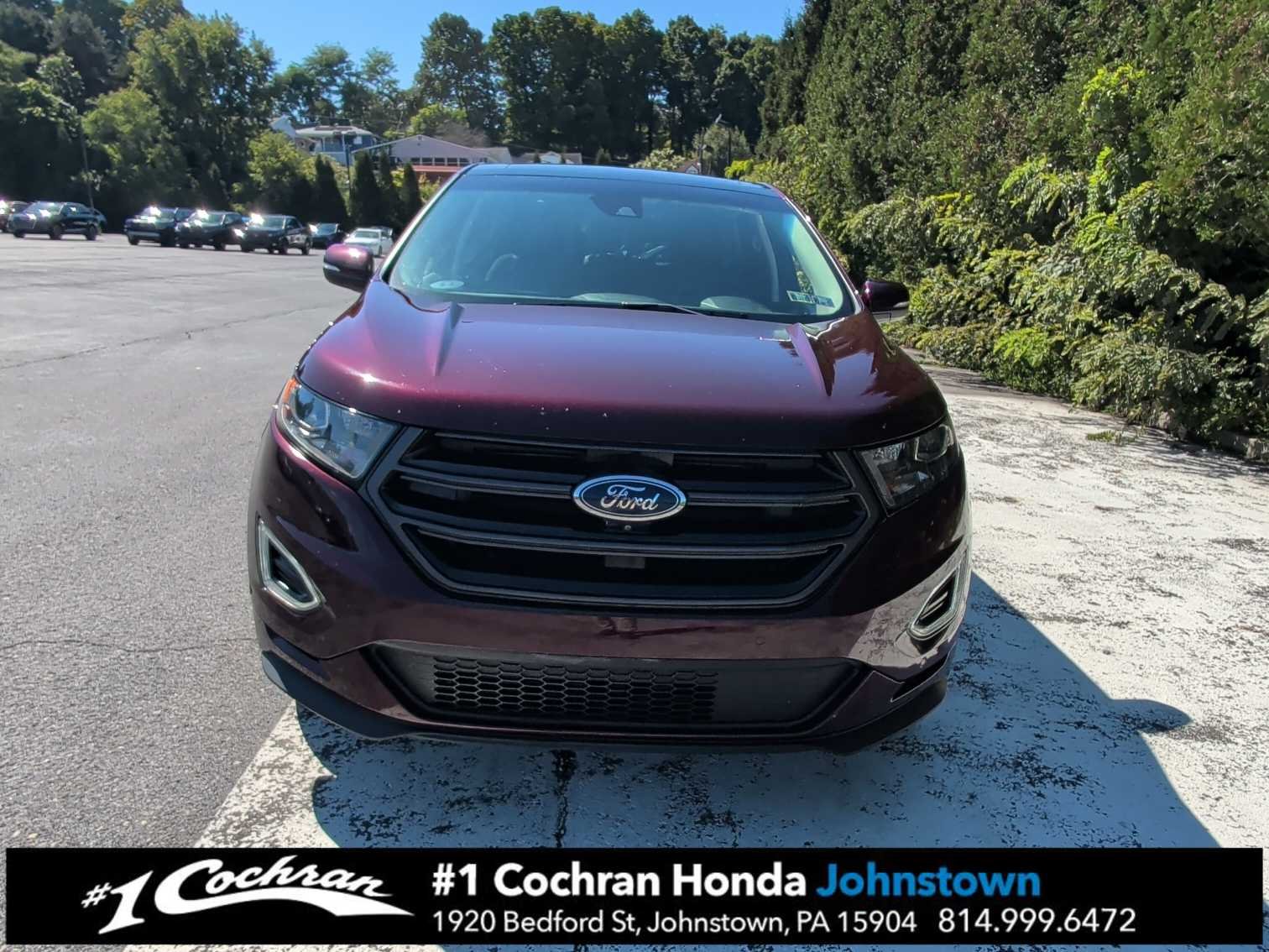 Used 2017 Burgundy Velvet Metallic Tinted Clearcoat Ford Sport image 2