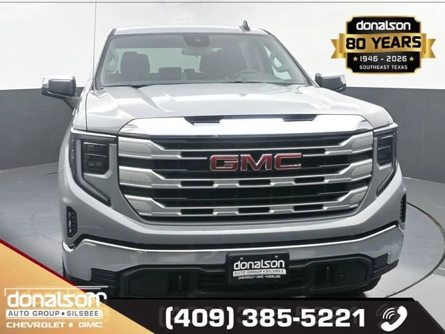 Used 2025 Thunderstorm Gray GMC SLE image 3