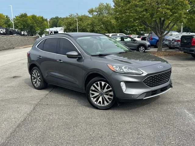 Used 2022 Gray Ford Titanium image 2