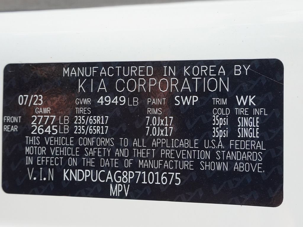 Used 2023 White Kia LX image 43