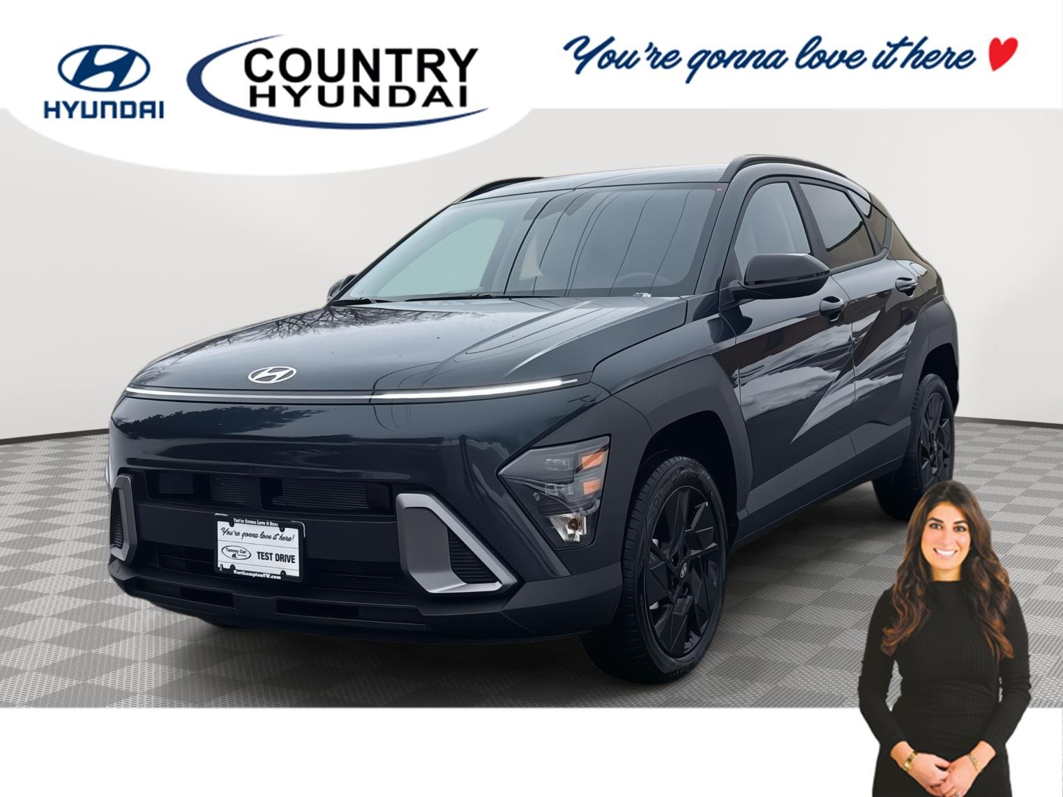 New 2026 Denim Blue Pearl Hyundai SEL Sport AWD image 1