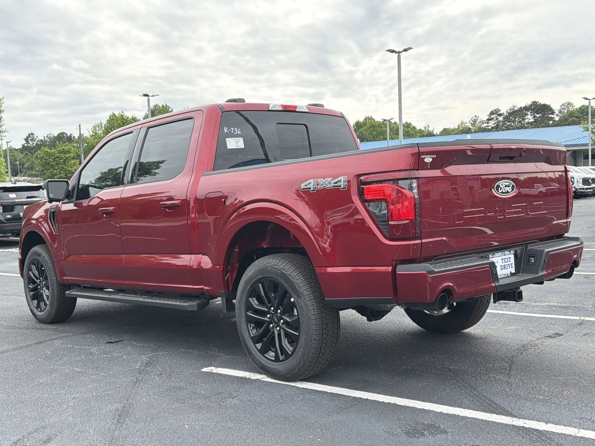 New 2026 Ruby Red Metallic Tinted Clearcoat Ford XLT image 30
