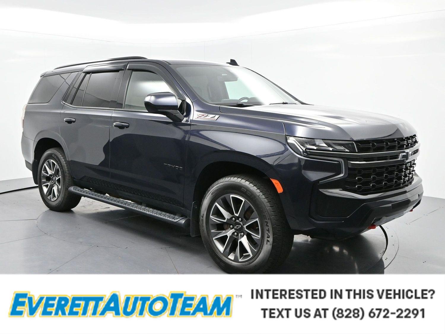 Used 2021 MIDNIGHT BLUE METALLIC Chevrolet Z71 image 1