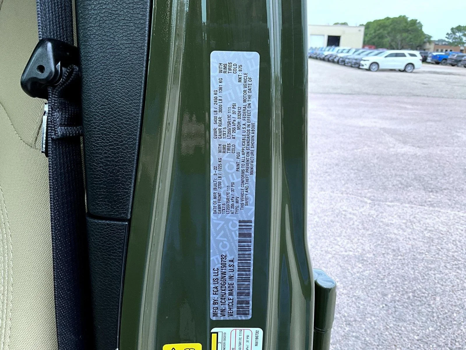 Used 2022 Green Jeep Unlimited Willys image 25