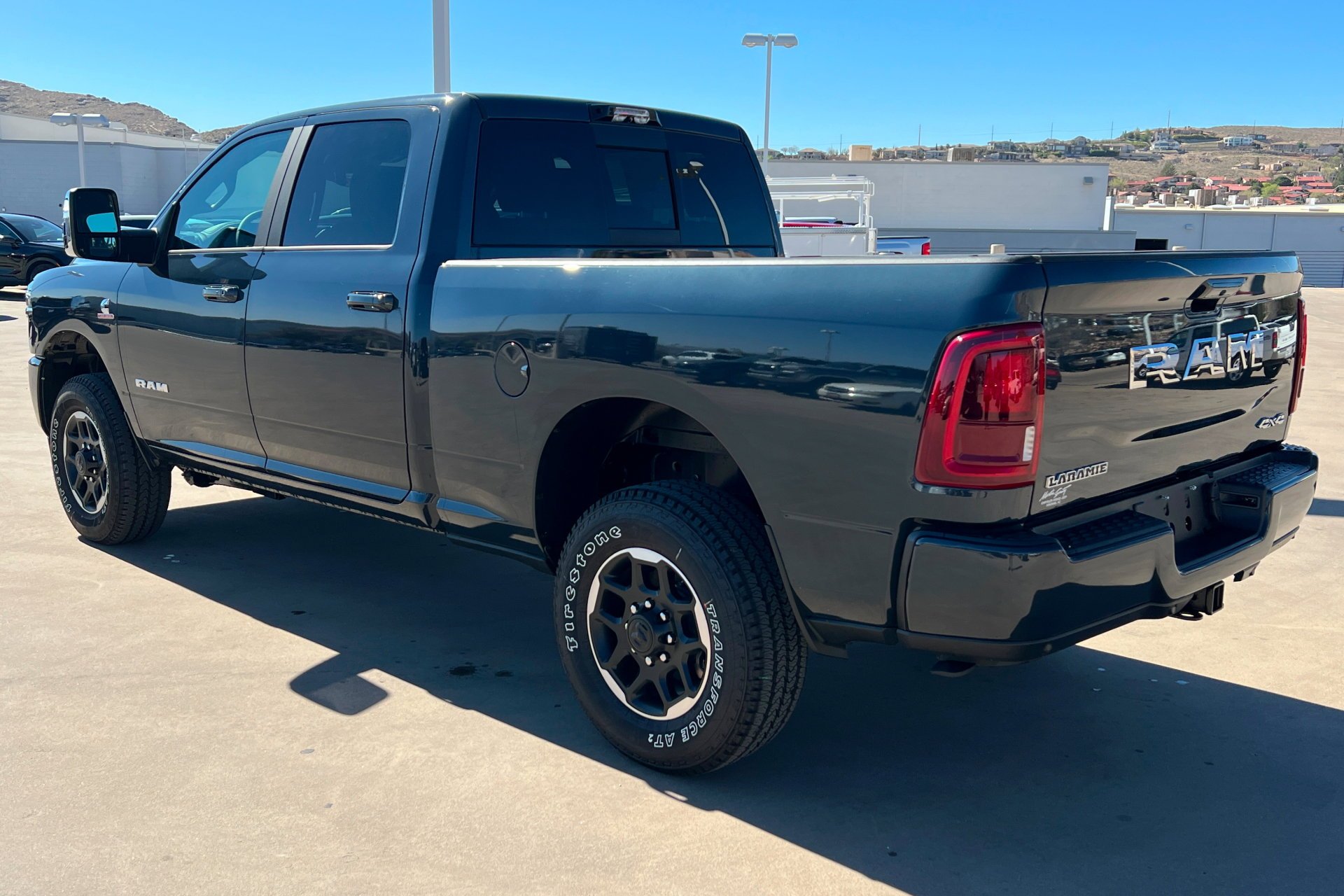 New 2026 Forged Blue Metallic Exterior Paint RAM Laramie image 3
