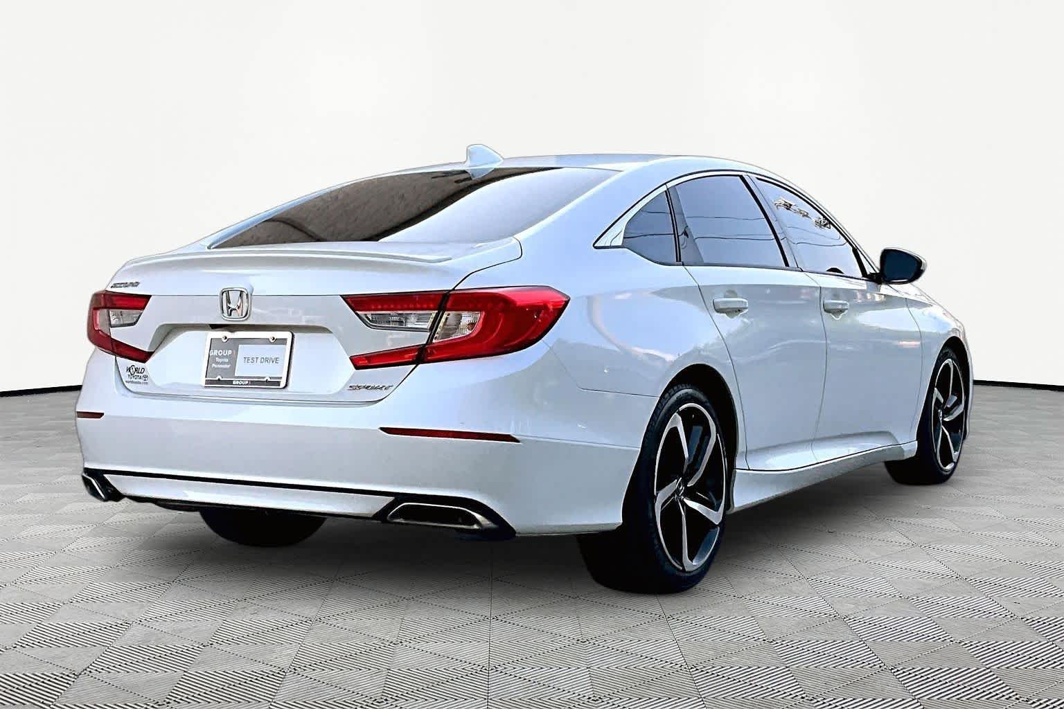 Used 2019 Platinum White Pearl Honda Sport 1.5T image 13