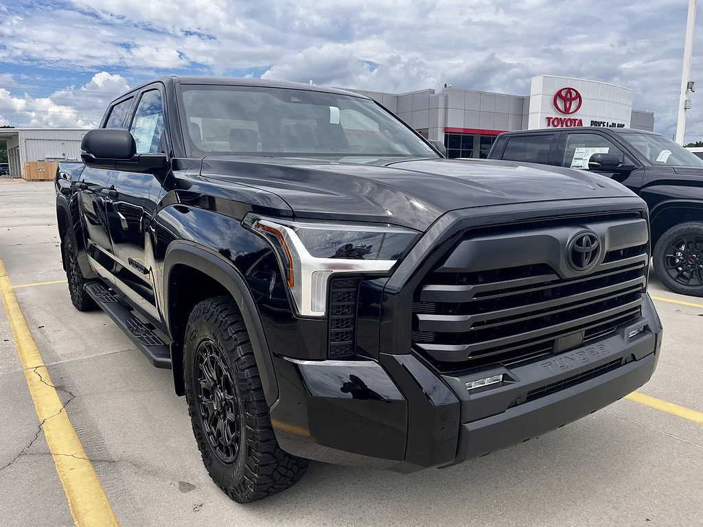 New 2026 Midnight Black Metallic Toyota SR5 CrewMax 5.5