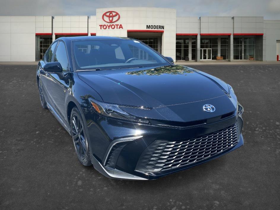 Used 2026 Midnight Black Metallic Toyota SE image 3