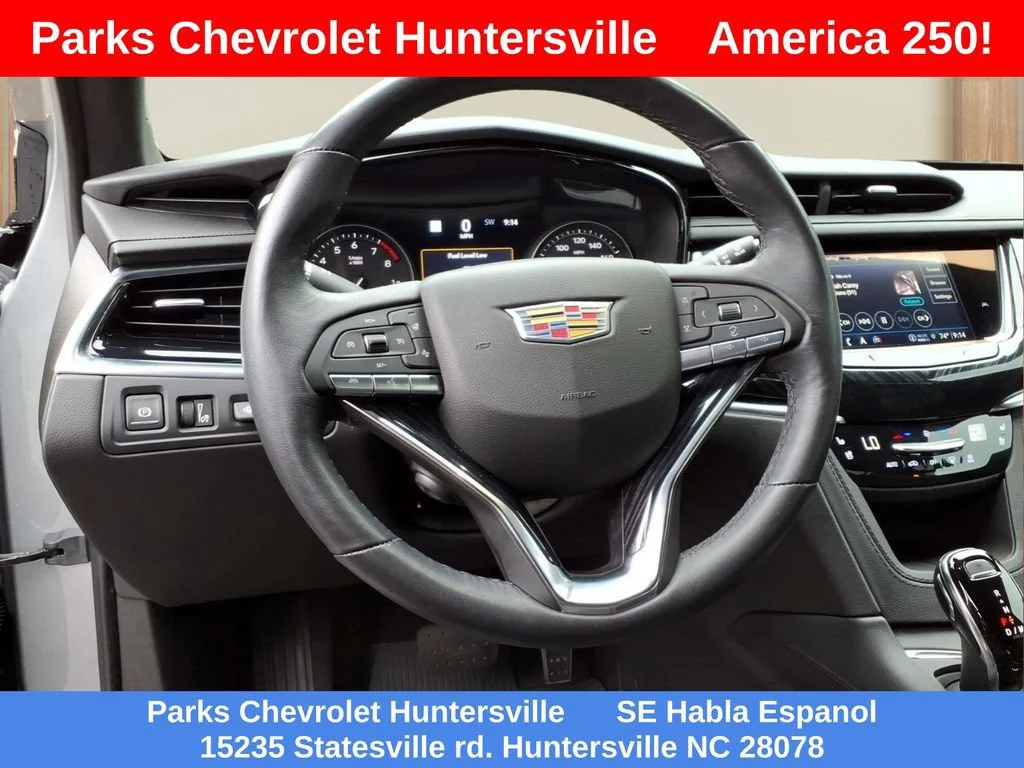 Used 2024 Argent Silver Metallic Cadillac Premium Luxury image 3