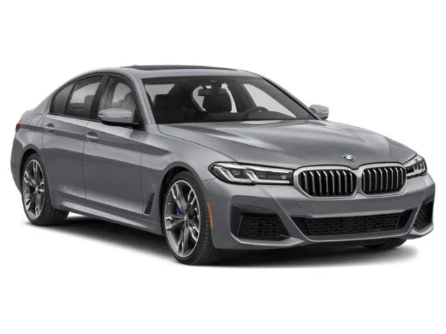 Used 2021 Bernina Grey Amber Effect Metallic BMW M550i xDrive image 9