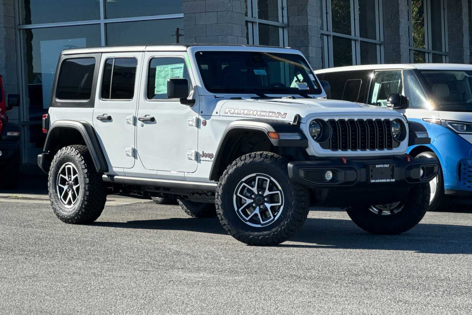 New 2026 Bright White Clearcoat Jeep Rubicon image 2
