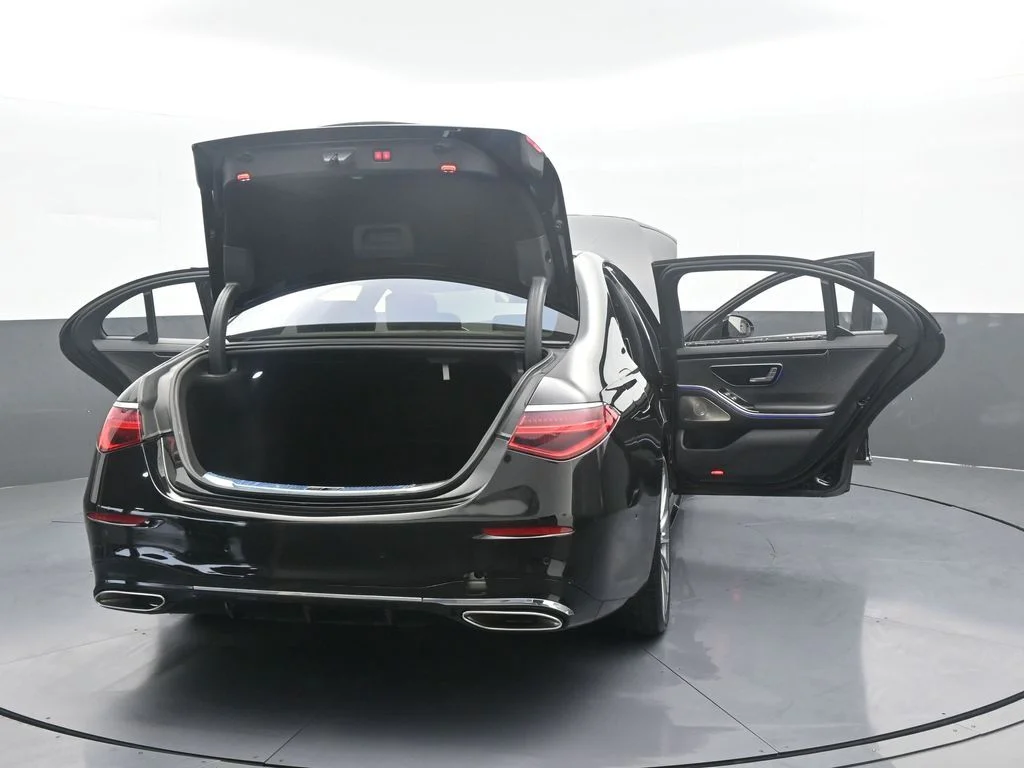 Used 2021 Obsidian Black/designo Diamon White Mercedes-Benz S 580 image 84