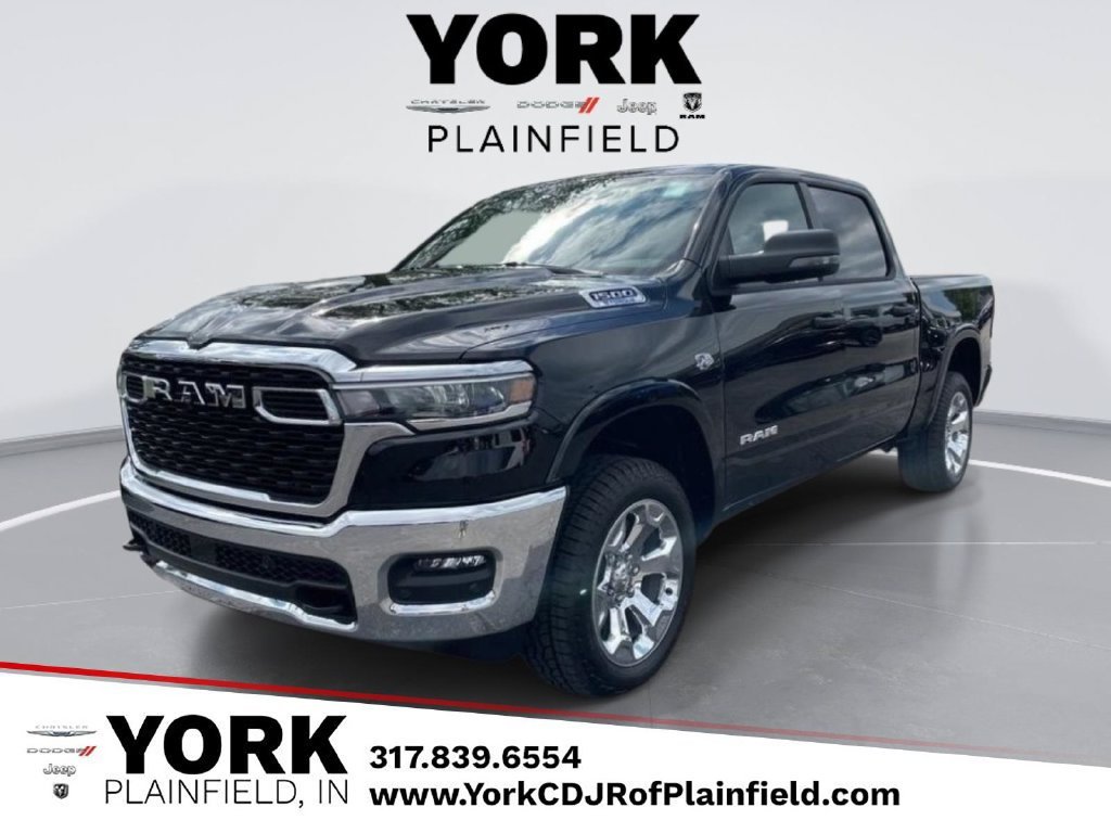 New 2026 Diamond Black Crystal Pearl-Coat Exterior Paint RAM Big Horn/Lone Star image 1