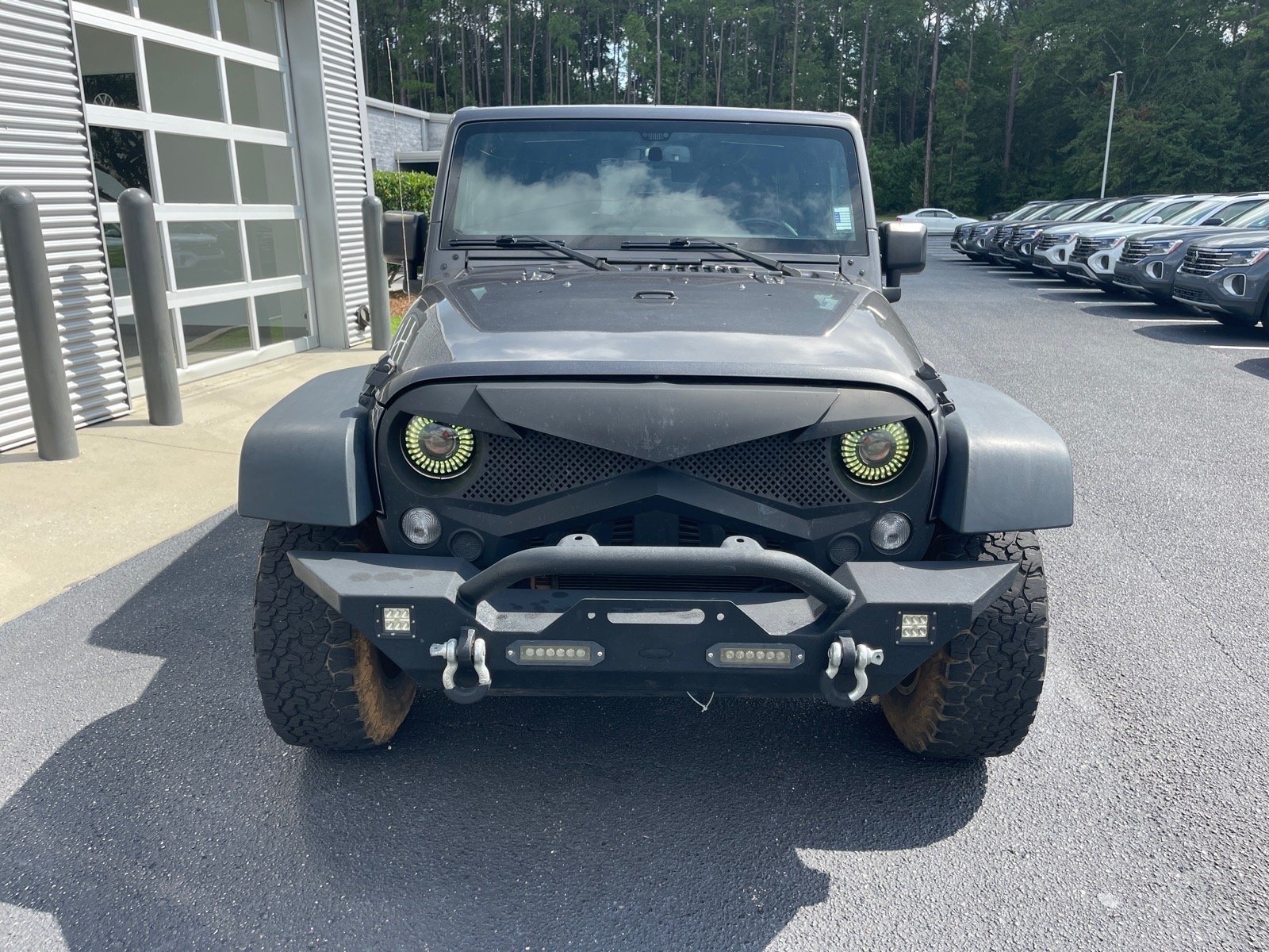 Used 2017 Granite Crystal Metallic Clear Coat Jeep Sport S image 2