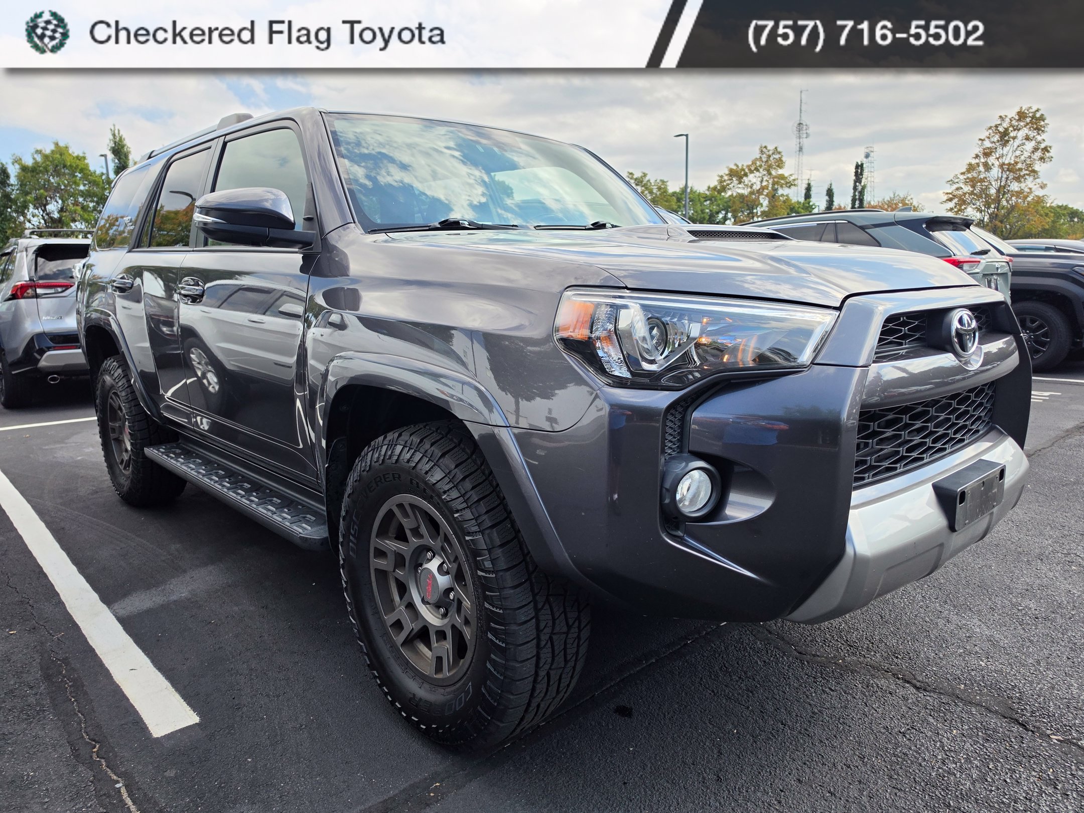 Used 2018 Magnetic Gray Metallic Toyota TRD Off-Road Premium image 3