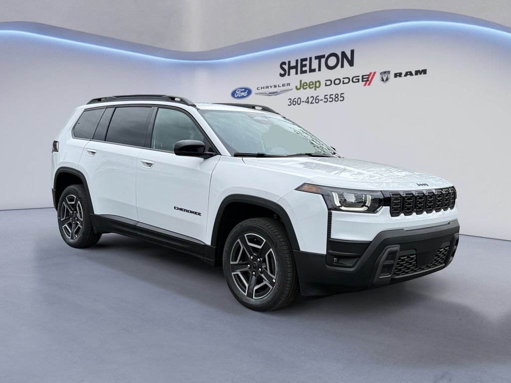 New 2026 Bright White Clear-Coat Exterior Paint Jeep Limited image 8