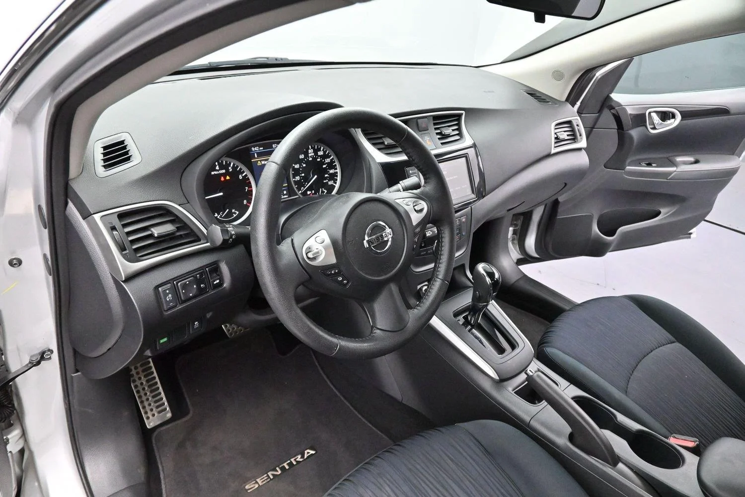 Used 2019 Brilliant Silver Metallic Nissan SV image 12