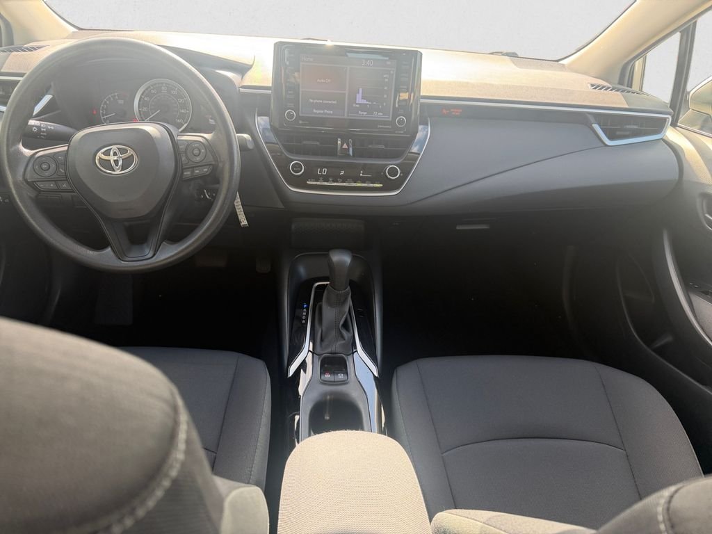 Used 2022 Classic Silver Metallic Toyota LE image 11