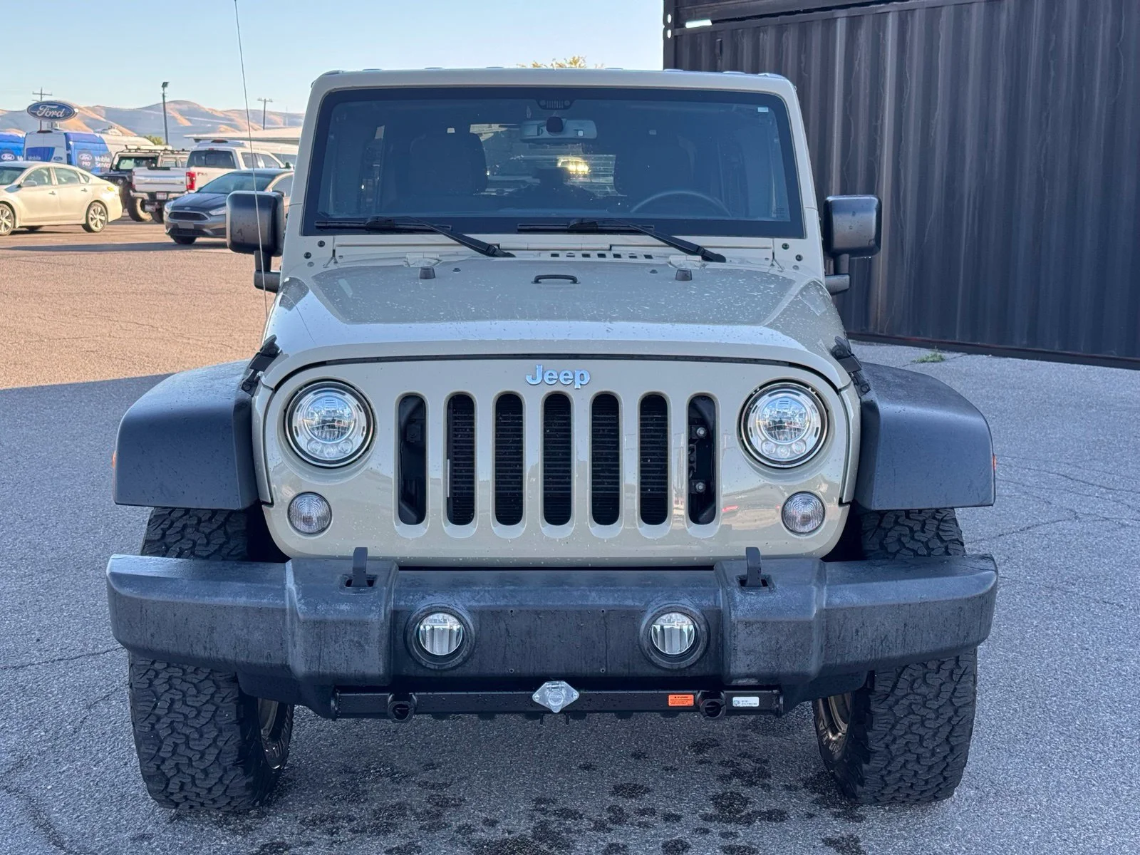 Used 2017 Beige Jeep Unlimited Rubicon image 2