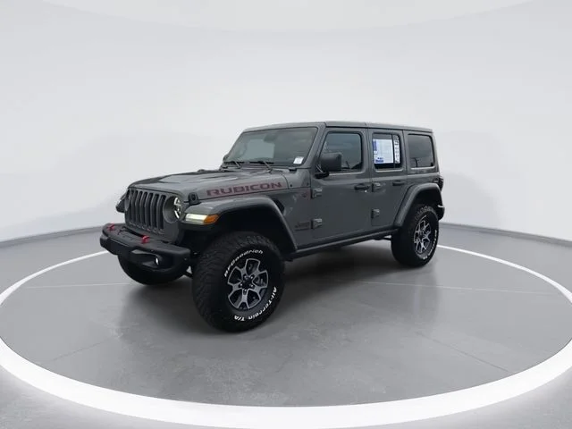 Used 2021 Gray Jeep Unlimited Rubicon image 4