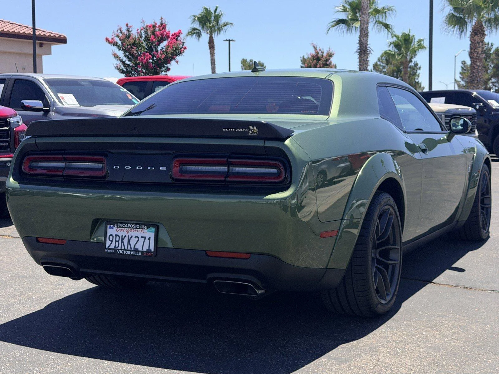 Used 2022 F8 Green Dodge R/T Scat Pack Widebody image 6