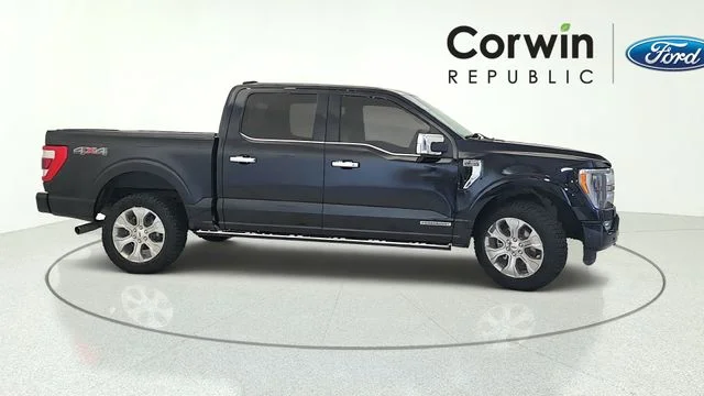 Used 2023 Black Metallic Ford Platinum image 7