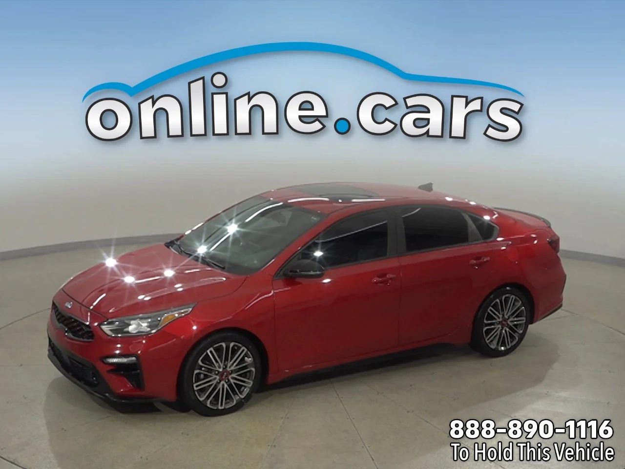 Used 2021 Red Kia GT image 1
