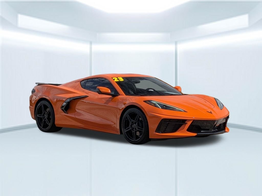 Used 2023 Orange Chevrolet Stingray image 8