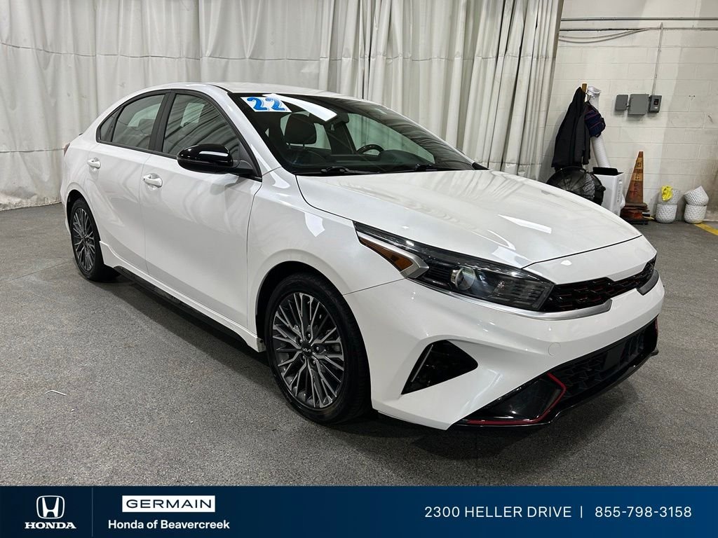 Used 2022 Kia FORTE GT-Line with VIN 3KPF54AD4NE441004 for sale in Beavercreek, OH