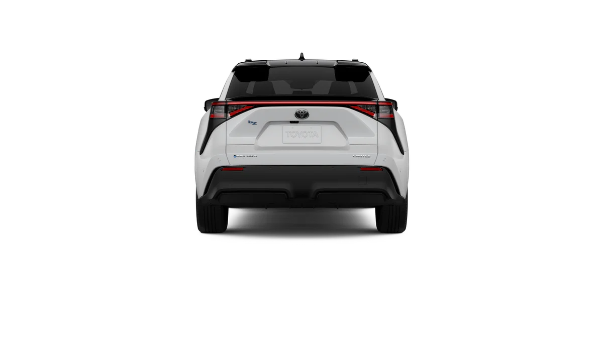 New 2026 Wind Chill Pearl with Midnight Black Metallic roof Toyota Limited image 9