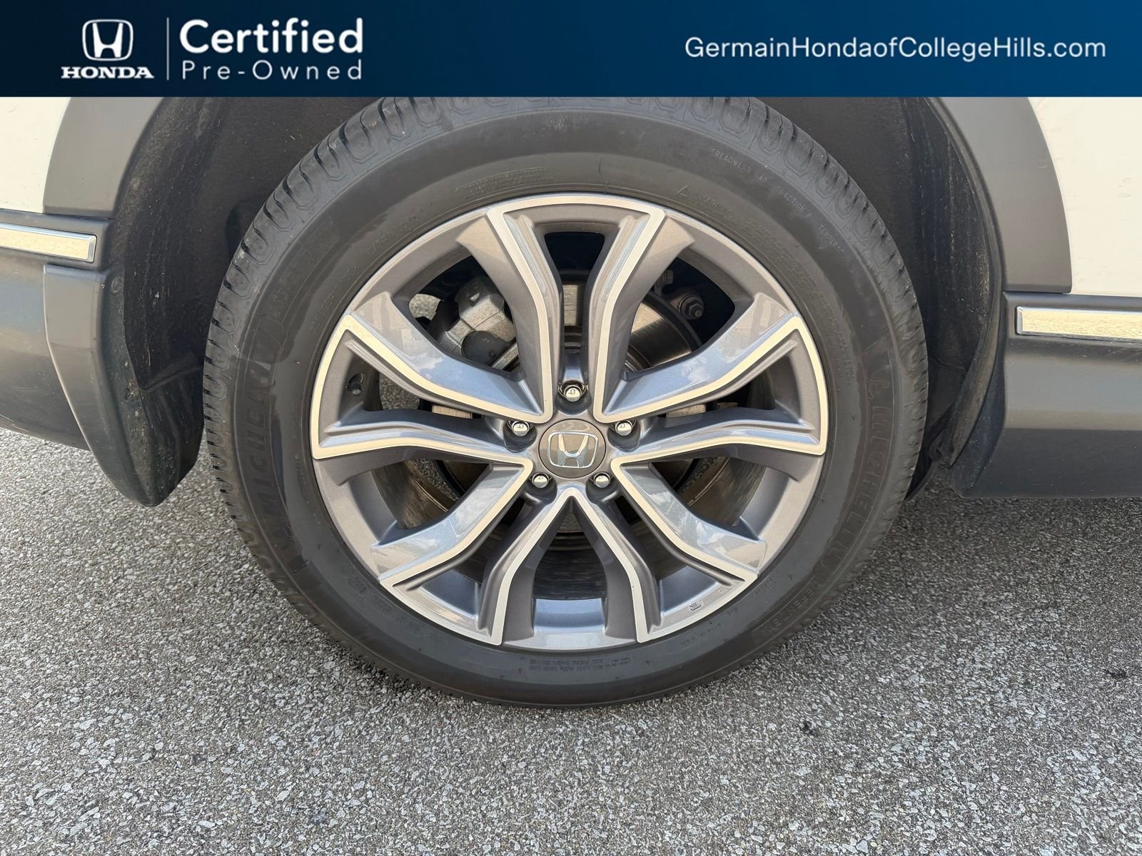 Certified Used 2021 Platinum White Pearl Honda AWD TOURING image 6