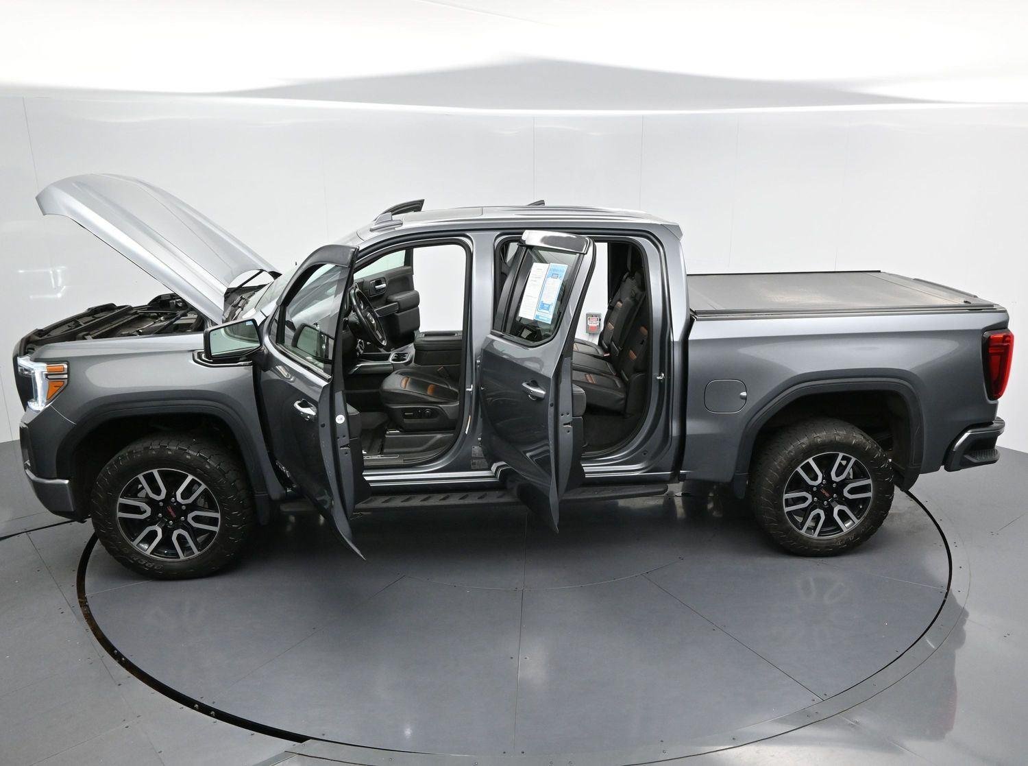 Used 2021 Satin Steel Metallic GMC AT4 image 45