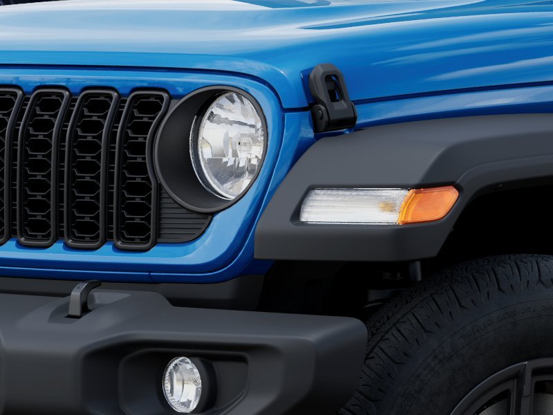 New 2027 Hydro Blue Pearl-Coat Paint Jeep Sport image 6