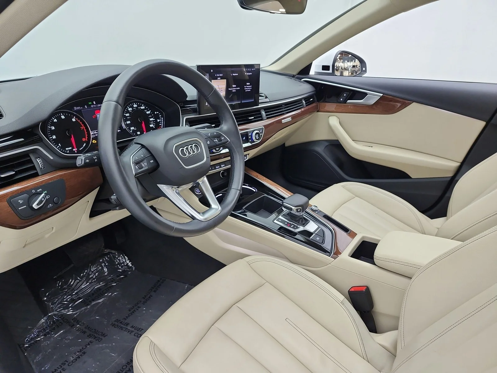 Used 2024 Glacier White Metallic Audi Premium 40 TFSI quattro image 12