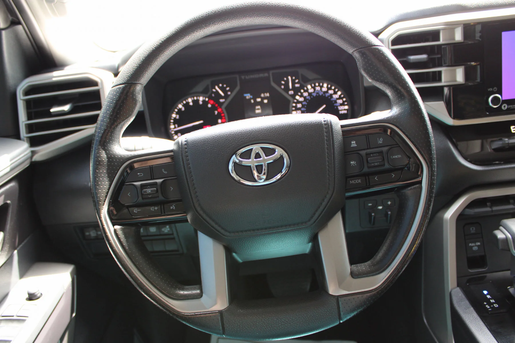 Used 2022 Midnight Black Metallic Toyota SR5 CrewMax 5.5