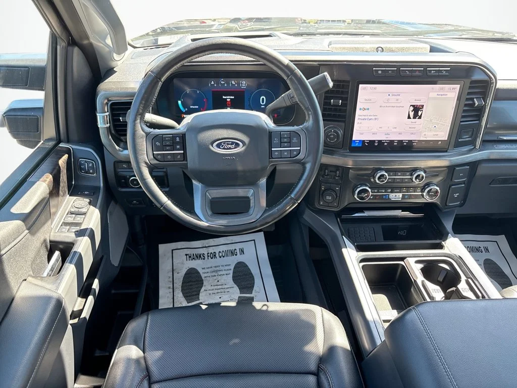 Certified Used 2024 Agate Black Metallic Ford Lariat image 24