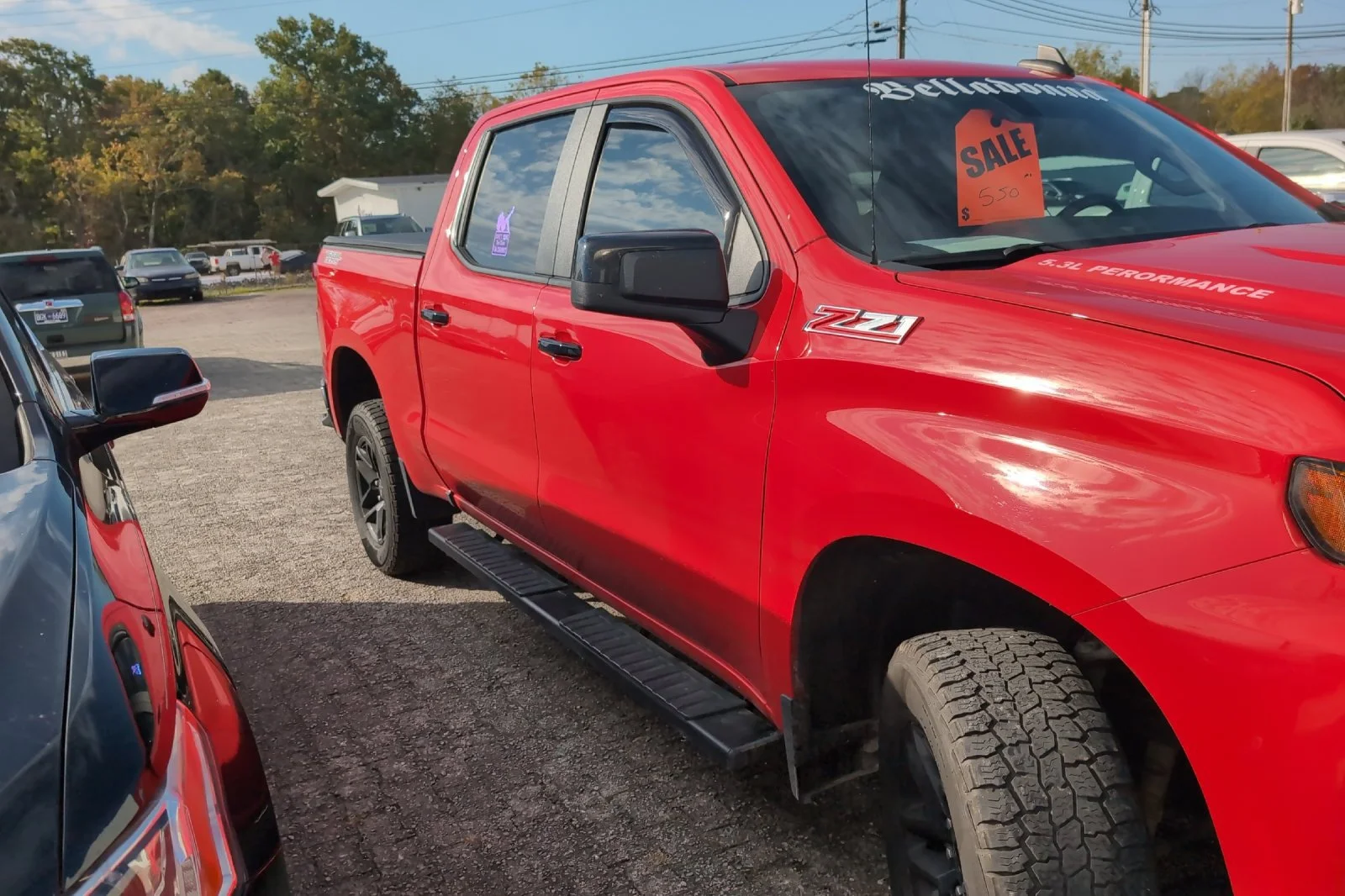 Used 2021 RED HOT Chevrolet LT Trail Boss image 3