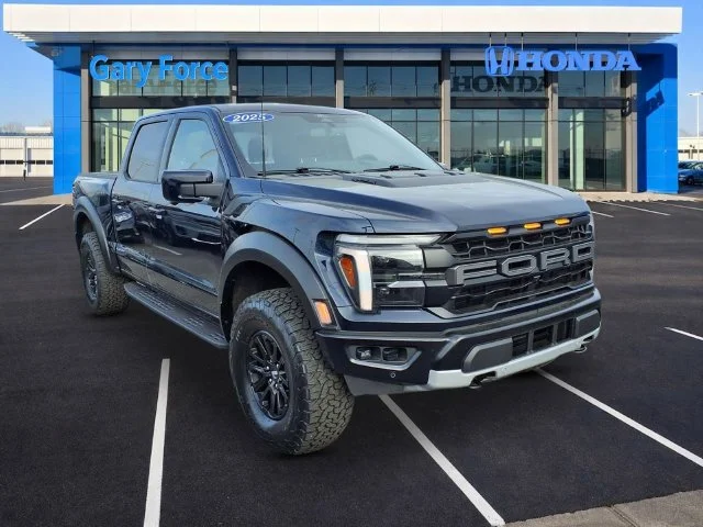 Used 2025 Blue Metallic Ford Raptor image 1